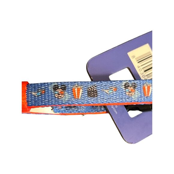 Disney Sassy Woof Collar Harness Leash Set Mickey Mouse Blue Red Sz XS NWT - Picture 6 of 6